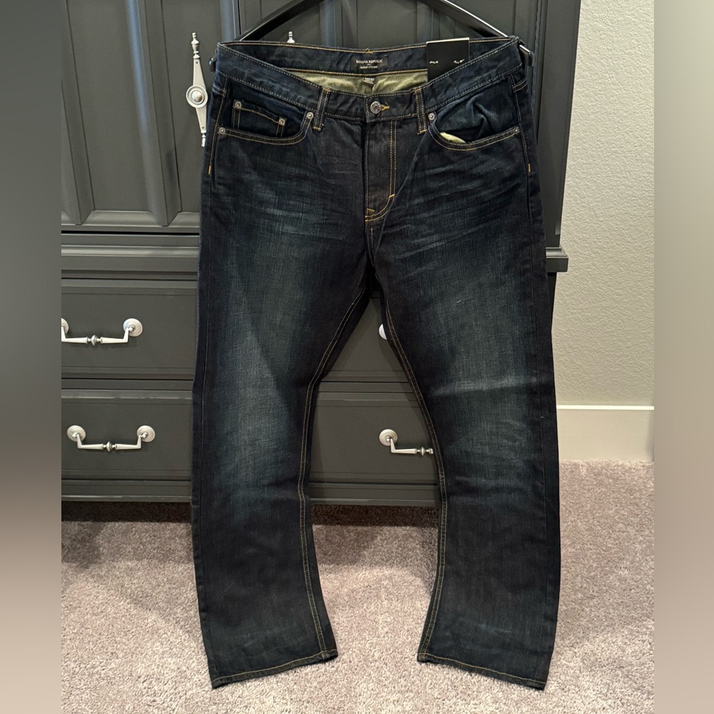 NWT Men’s Banana Republic Vintage Straight leg jeans 34x32